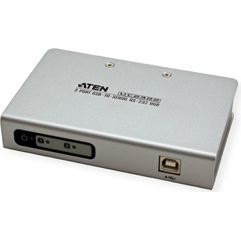 ATEN USB хъб Aten UC2322, 2-портов, USB 2.0 към RS-232 | ATEN-UC2322-AT (ATEN-UC2322-AT)