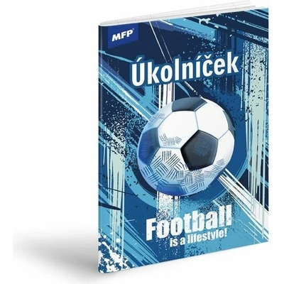MFP Úkolníček A5 Fotbal modrý