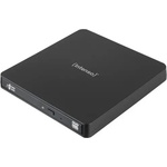 Hitachi-LG Data Storage Записващо устройство Slim Intenso EOD400D, външно/external usb 3, 2, черно (DVD-RW-INTENSO-EOD400D)