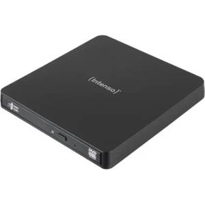 Hitachi-LG Data Storage Записващо устройство Slim Intenso EOD400D, външно/external usb 3, 2, черно (DVD-RW-INTENSO-EOD400D)