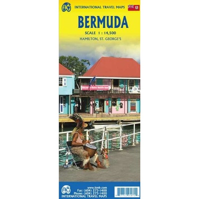 mapa Bermuda 1:14,5 t. ITM