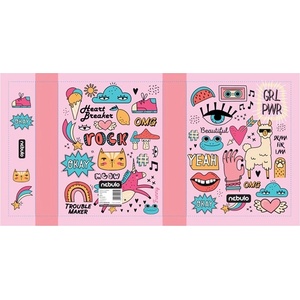 Nebulo Girl Power A5 тефтер P-FB-A5-GRLPOWER (P-FB-A5-GRLPOWER)