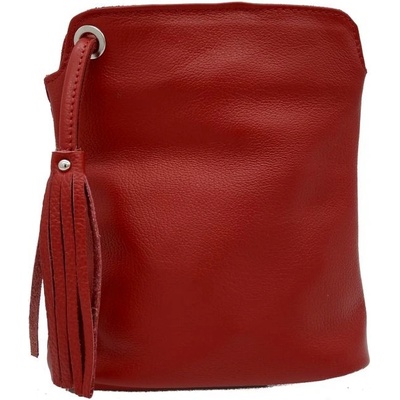 Donatella dámská kožená kabelka 15019 ROSSO