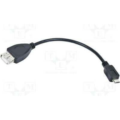 Lanberg OEM-0006 USB 2.0 USB A zásuvka USB B micro vidlice