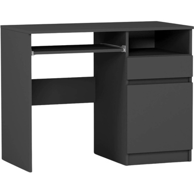 Framire Psací stůl s pravou skříňkou Antracit Modern N35 90 x 50 cm