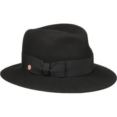 Mayser Nane dámský zimní klobouk fedora černý