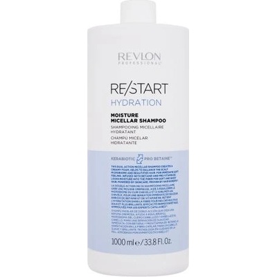 Revlon Re/Start Hydration Moisture Micellar Shampoo 1000 ml хидратиращ мицеларен шампоан за нормална и суха коса за жени