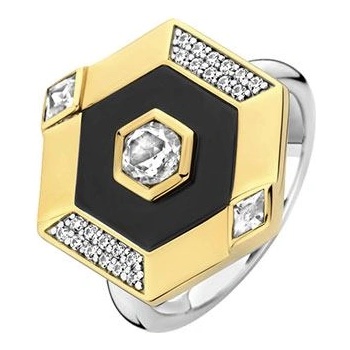 Ti Sento Дамски сребърен пръстен Ti Sento 12356BL (12356BL)