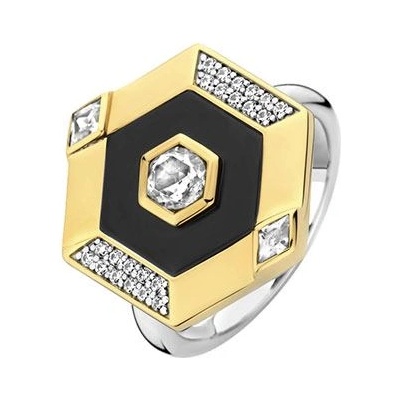 Ti Sento Дамски сребърен пръстен Ti Sento 12356BL (12356BL)