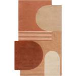 Flair Rugs Ръчно изработен вълнен килим теракотен 150x240 cm Lozenge Terracotta - Flair Rugs (503119377573)