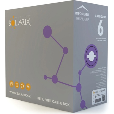 Solarix SXKD-6-FTP-LSOH CAT6 FTP PVC, 305m