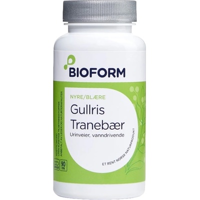 Bioform Gullris Tranebær Формула за уринарния тракт, 90 капсули, Bioform (0412 BFM)
