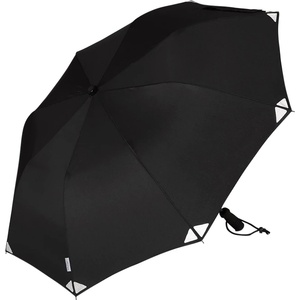 EuroSchirm Чадър Euroschirm Telescope Handsfree Umbrella - Black / Reflective - размер One Size (203-1692-1211)