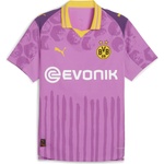 PUMA Детско вратарско горнище Puma x KidsSuper Borussia Dortmund Authentic Goalkeeper Shirt 2025 2026 Adults - Mauve/Yellow