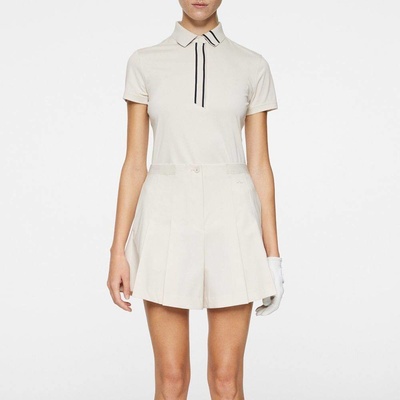 J.Lindeberg Dámské šortky Arella Pleated Shorts Moonbeam