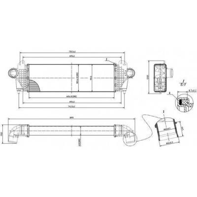 Chladič turba HART 642 540 (642540)