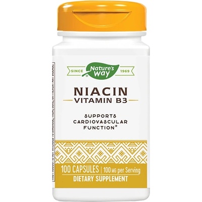 Nature's Way Niacin 100 mg [100 капсули]