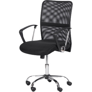 Image 1 of Carmen Работен офис стол Carmen 6591-1 - черен (B3520247_1)