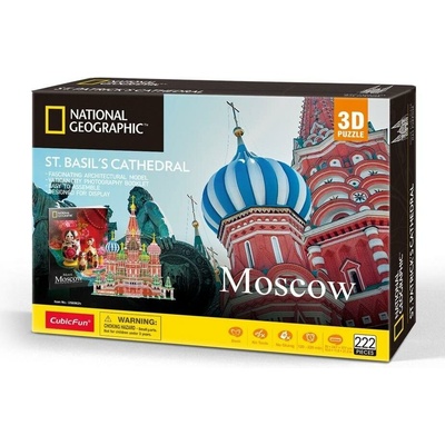 CubicFun 3D puzzle ST. Basil's Cathedral 222 ks