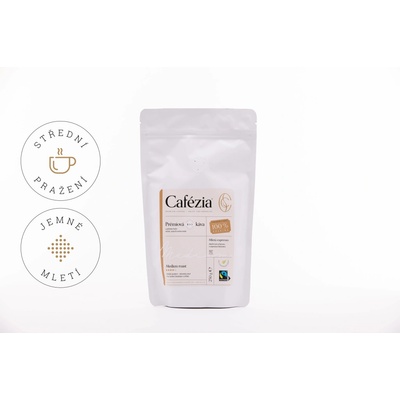 Cafézia Medium Roast mletá Espresso středně pražená BIO 250 g
