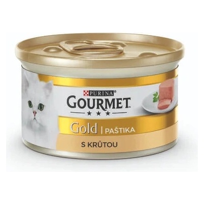 Gourmet Gold jemná paštéta s morkou 48 x 85 g
