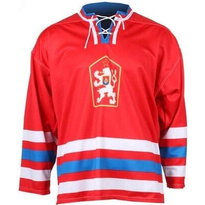Merco hokejový dres ČSSR 1976 replika červená 60 JELÍNEK
