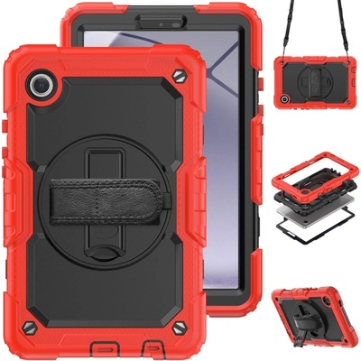 Vsetkonamobil 66625 SOLID 360 Odolný obal pre Samsung Galaxy Tab A9 červený