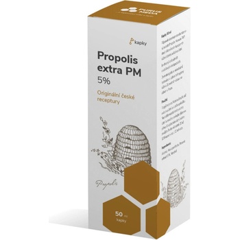 PM Propolis extra 5 % proti paradentóze kapky 50 ml