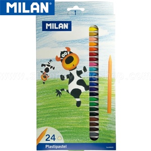 MILAN Пластипастели milan 24 цвята