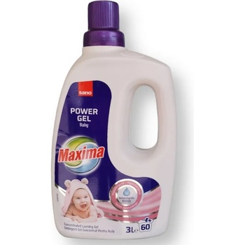 Sano гел за пране, Power gel, Baby, 60 пранета, 3 литра