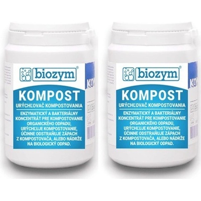 Biozym KOMPOST urýchľovač kompostu 2 x 500 g