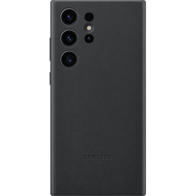 Samsung Galaxy S23 Ultra Leather Cover black (EF-VS918LBEGWW)