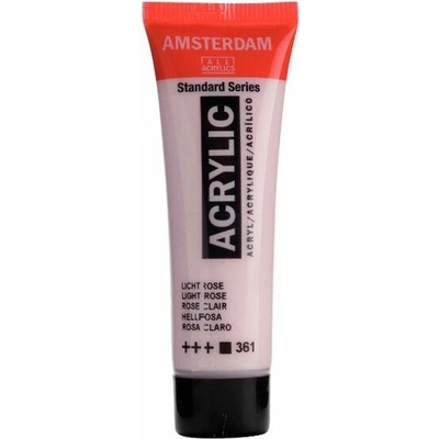 Amsterdam akrylová farba 20 ml 361 svetlo ružová
