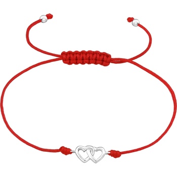 Bijutanki Гривна със Сребърна Висулка - Любов