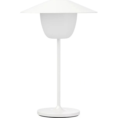 blomus Преносима настолна лампа ANI MINI, 21 см, LED, бял, алуминий, Blomus (BM67073)