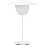 blomus Преносима настолна лампа ANI MINI, 21 см, LED, бял, алуминий, Blomus (BM67073)