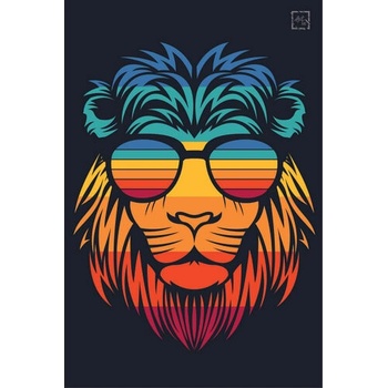 Ceduľa Coloured Lion