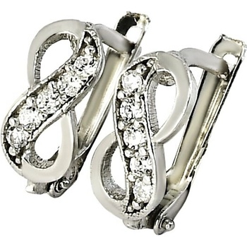 Glare strieborné náušnice 840