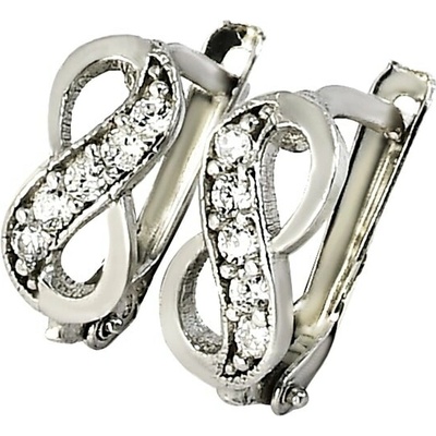 Glare strieborné náušnice 840