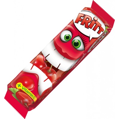 Fritt žvýkací bonbóny třešeň + vitamín C 70 g