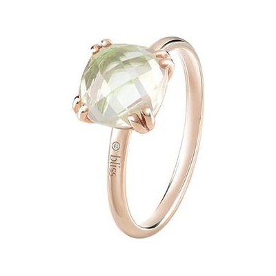 Bliss Златен пръстен с диамант и аметист Bliss 20092981 (20092981)