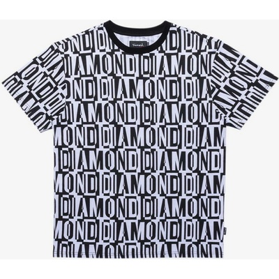 Diamond tričko Jumbled Tee White
