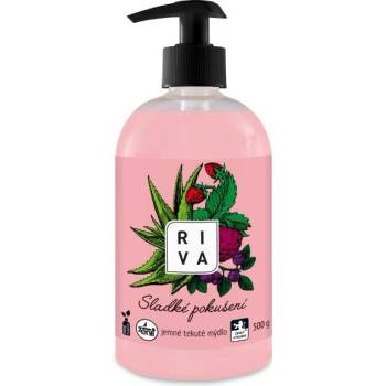 Riva tekuté krémové hydratačné mydlo s glycerínom sladké pokušenie 500 g