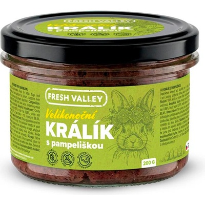 Fresh Valley velikonoční králík s pampeliškou 200 g – Sleviste.cz
