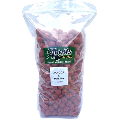 ABAITS Boilies Jahoda Malina 6 kg 24 mm