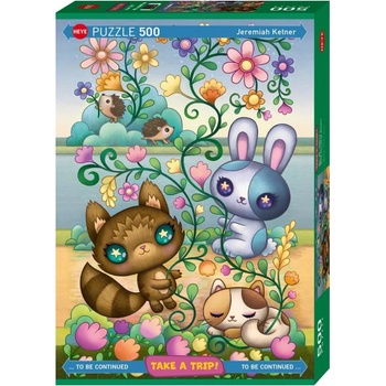 Heye Пъзел Heye от 500 части - Пътуване с Джеремая Кетнер (30077)