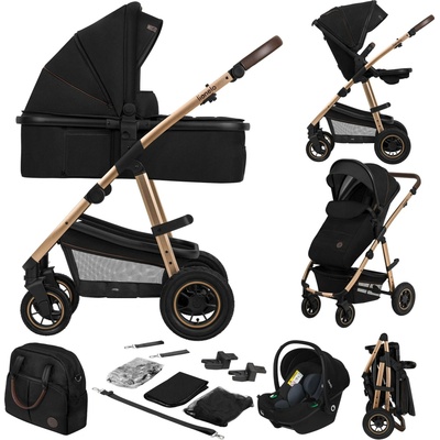 Lionelo Kombinovaný AMBER 3IN1 Black onyx 2023