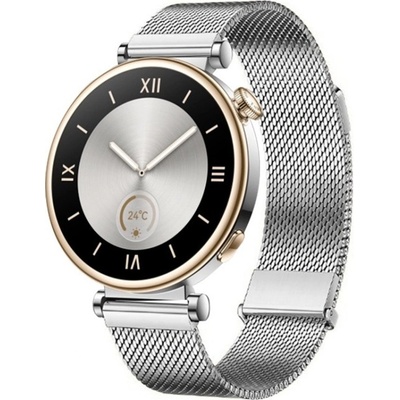 VSECHNONAMOBIL 93305 MILANESE Kovový řemínek pro Huawei Watch GT 5 41mm / GT 6 41mm stříbrný