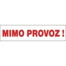 Tabulka Mimo provoz