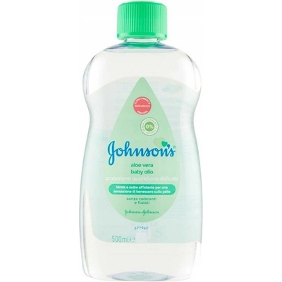 Johnson's Baby tělový olej Aloe Vera 500 ml